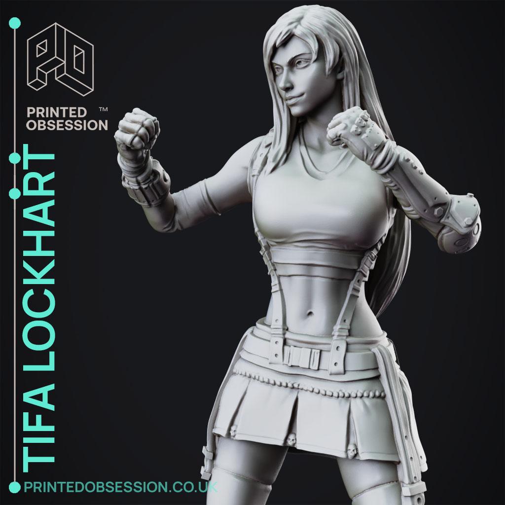 Tifa Lockhart - FF7 - Fan Art 3d model