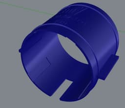 EDF 113 mm EMV COMPLETE MODULAR SYSTEM - (5-7-9-11 Blades | Multi-Motor Fit) 3d model