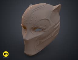 Queen Shuri Helmet – Black Panther Wakanda Forever 3d model