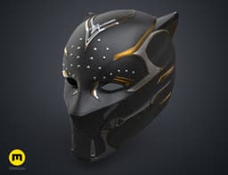 Queen Shuri Helmet – Black Panther Wakanda Forever 3d model