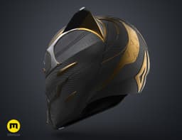 Queen Shuri Helmet – Black Panther Wakanda Forever 3d model