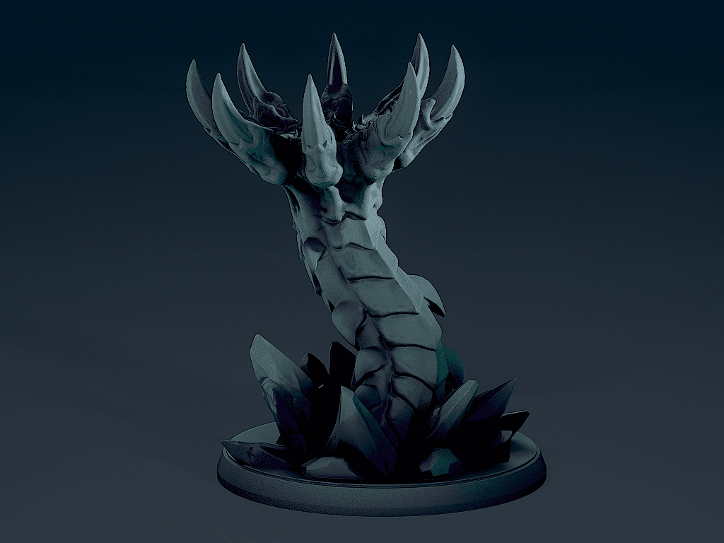 Giant Worm 2 3d model