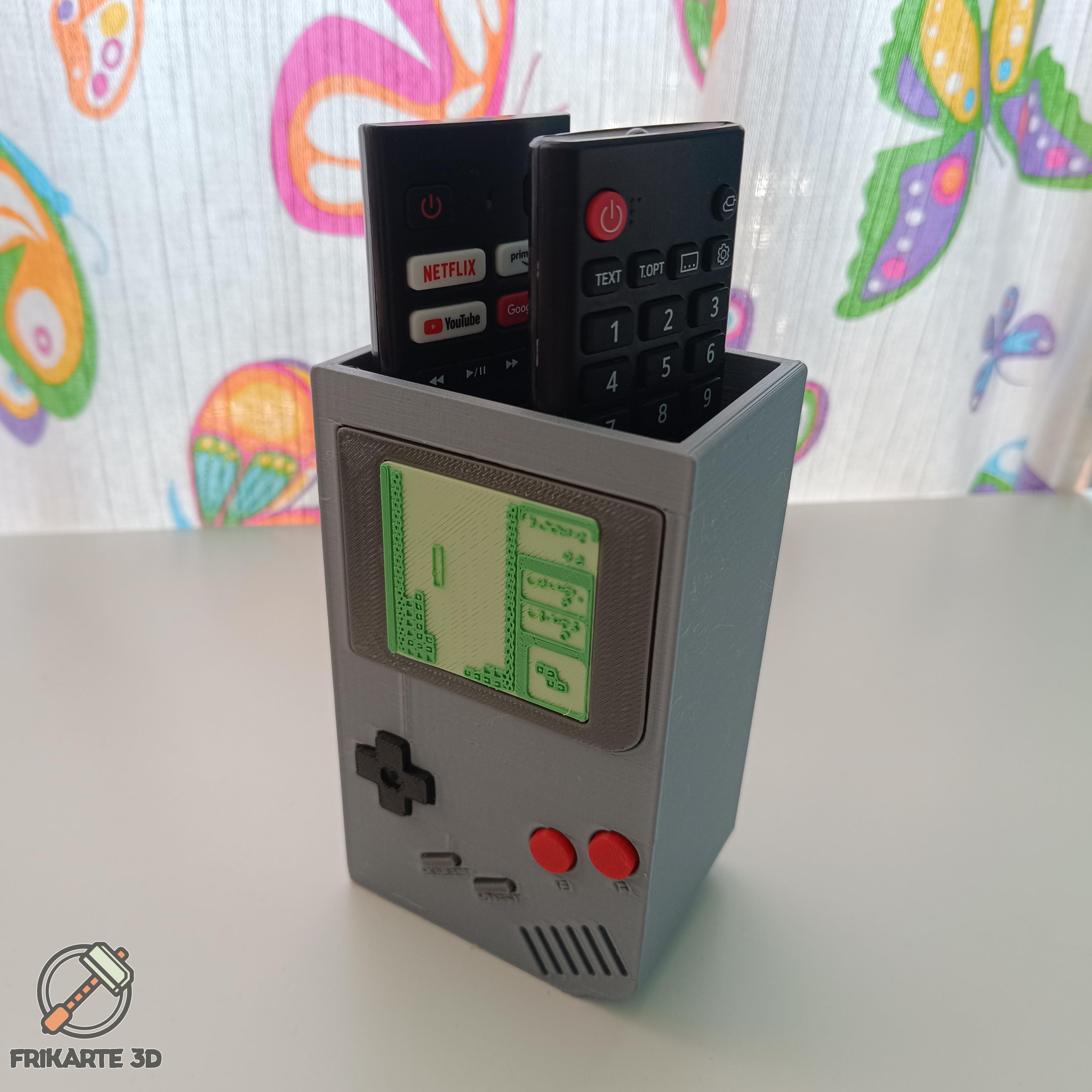 Game Boy Remote Holder 3d model