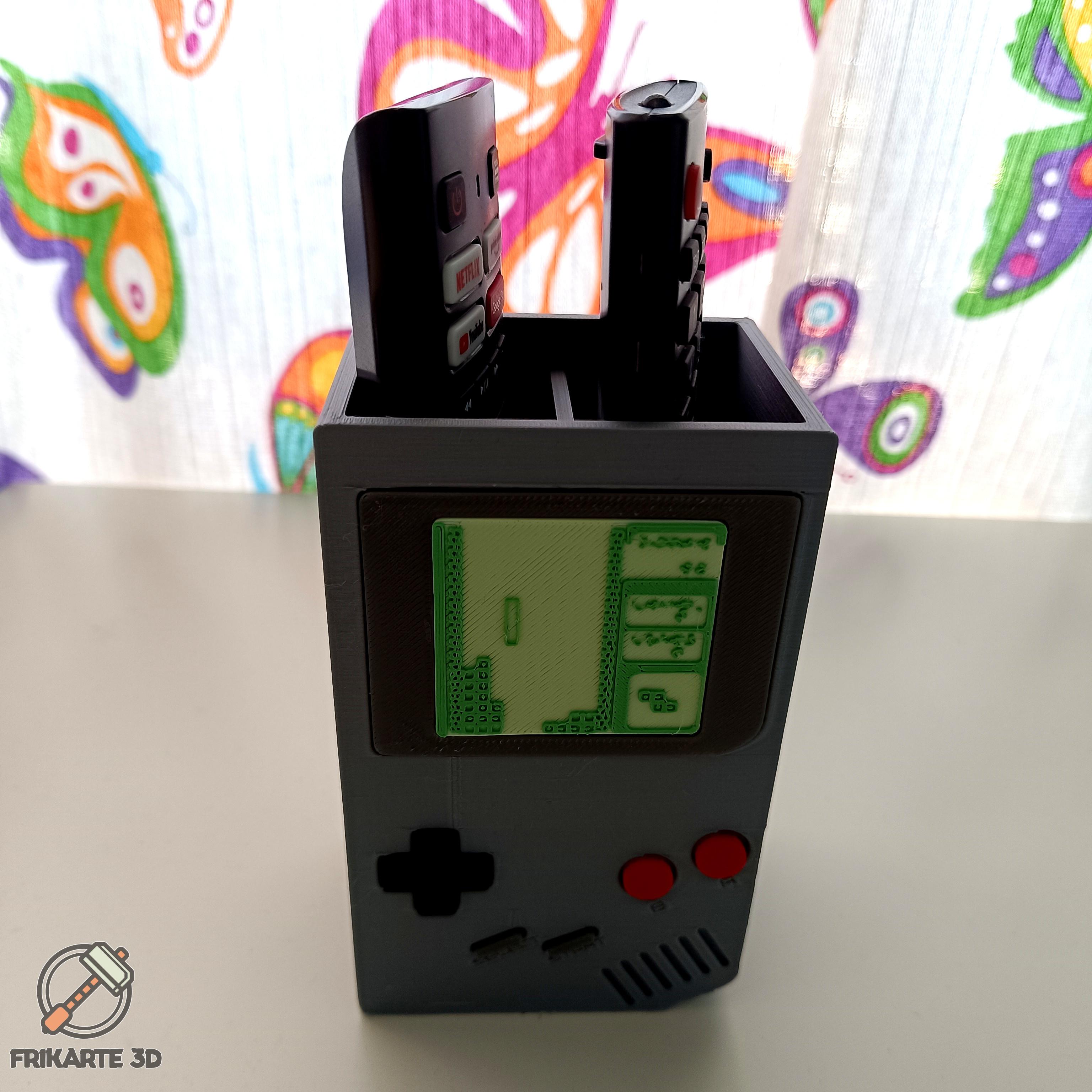 Game Boy Remote Holder 3d model