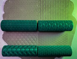 Texture Rollers โ Art Deco Wide Patterns 3d model