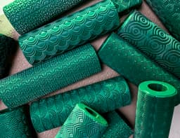 Texture Rollers โ Art Deco Wide Patterns 3d model