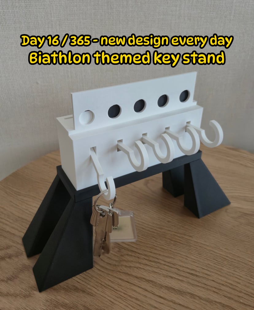 Interactive Biathlon Target Key Stand – Interactive Desk & Entryway Key ...
