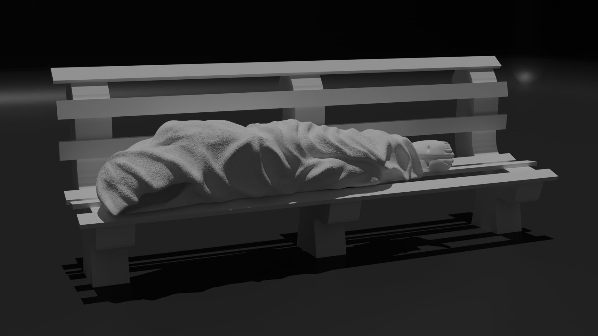 JESUS DESAMPARADO BY GHALI LAB 3d model