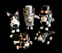 Maine Coon & steampunk Kitten (Personal Use) 3d model