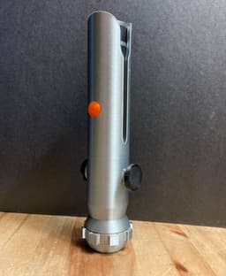 I drilled a hole in the 2nd Large Button I printed so it would fit over the small nub and stay in place better with superglue. You might want to do the same. 3d model