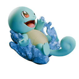 Squirtle 3d model