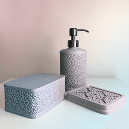 Soap Dispenser Arabic Pattern 3d model