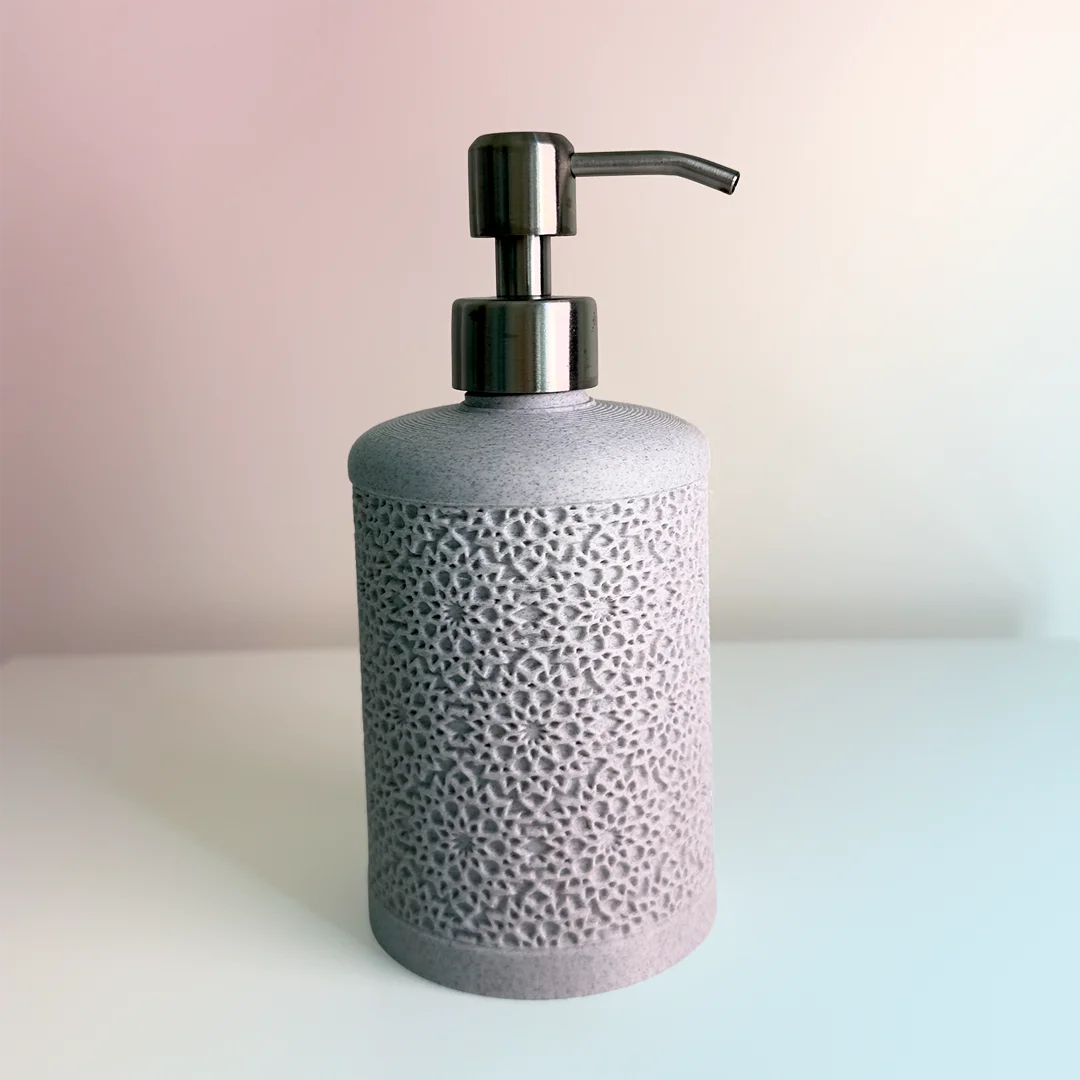 Soap Dispenser Arabic Pattern 3d model