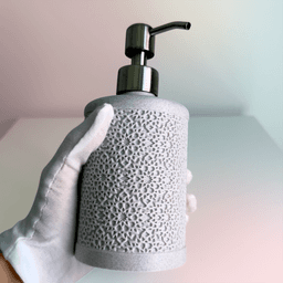 Soap Dispenser Arabic Pattern 3d model