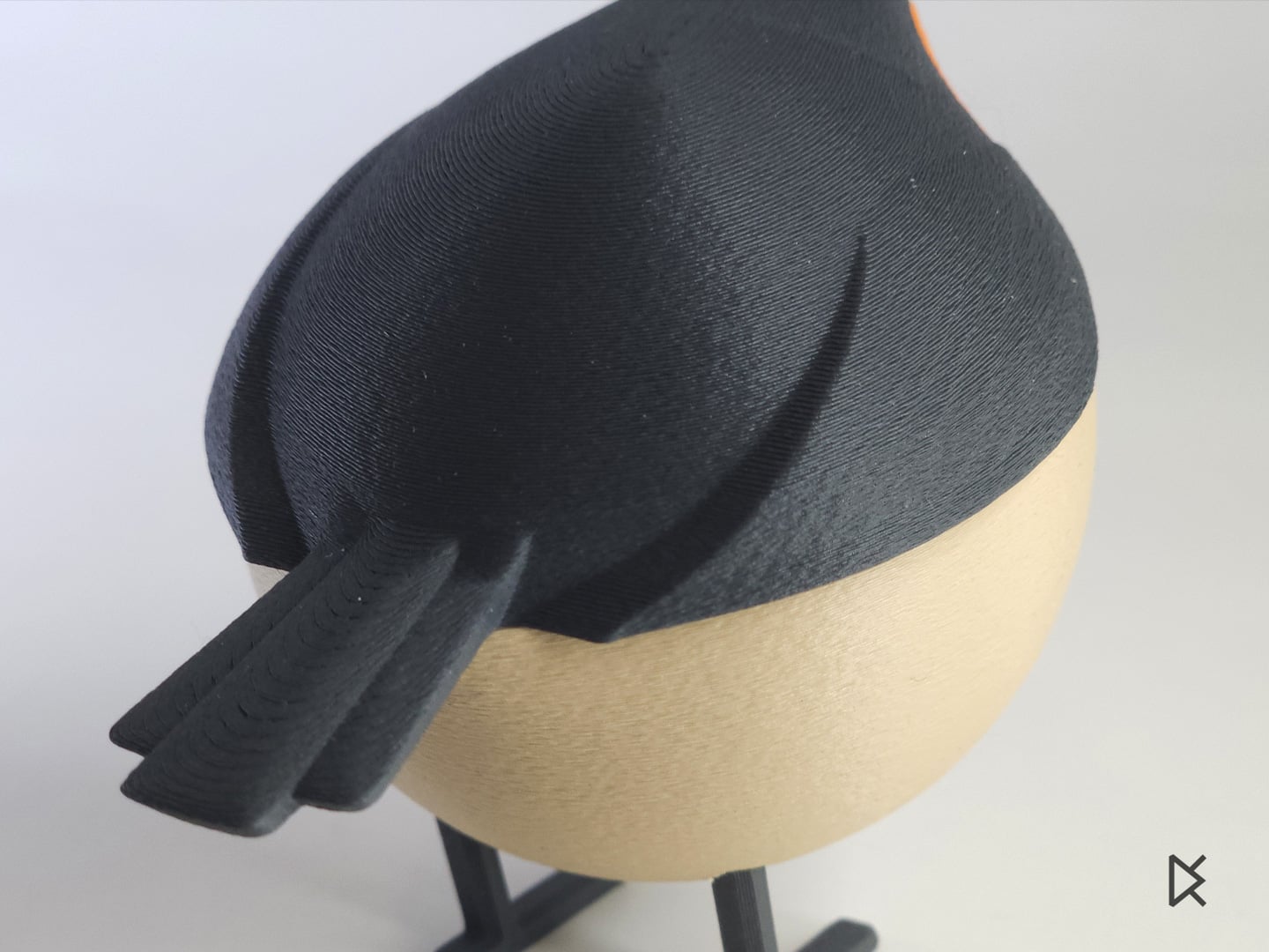 Fluffy Birds - Robin 3d model