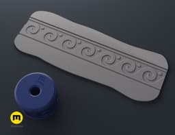Texture Rollers โ Greek Patterns Vol.2 (4โ6) 3d model