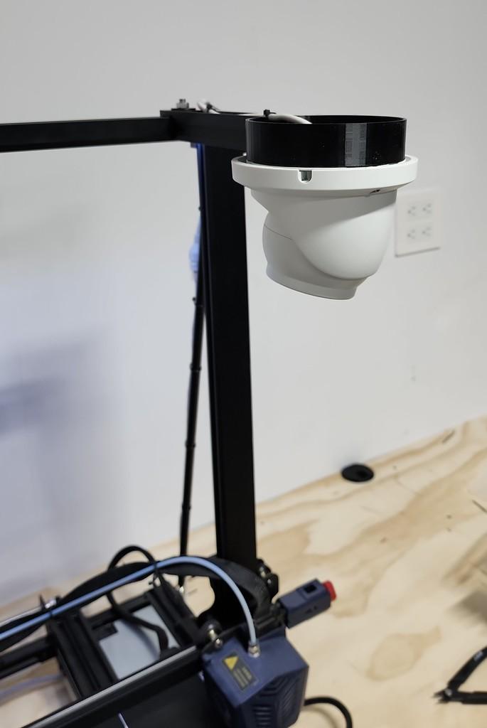 Dome Camera mount for Anycubic Kobra MAX 3d model