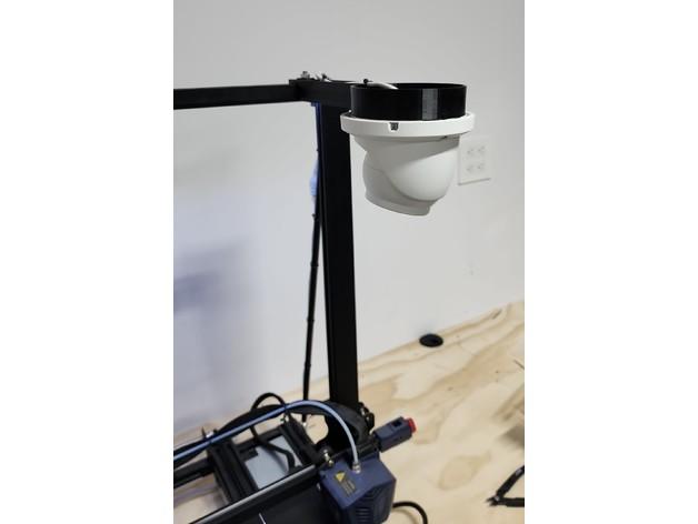 Dome Camera mount for Anycubic Kobra MAX 3d model