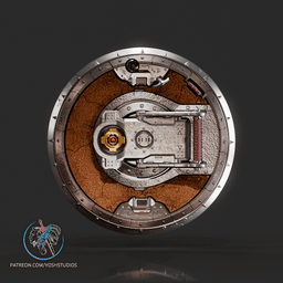 Ages Shield 3D Printer File STL 3d model