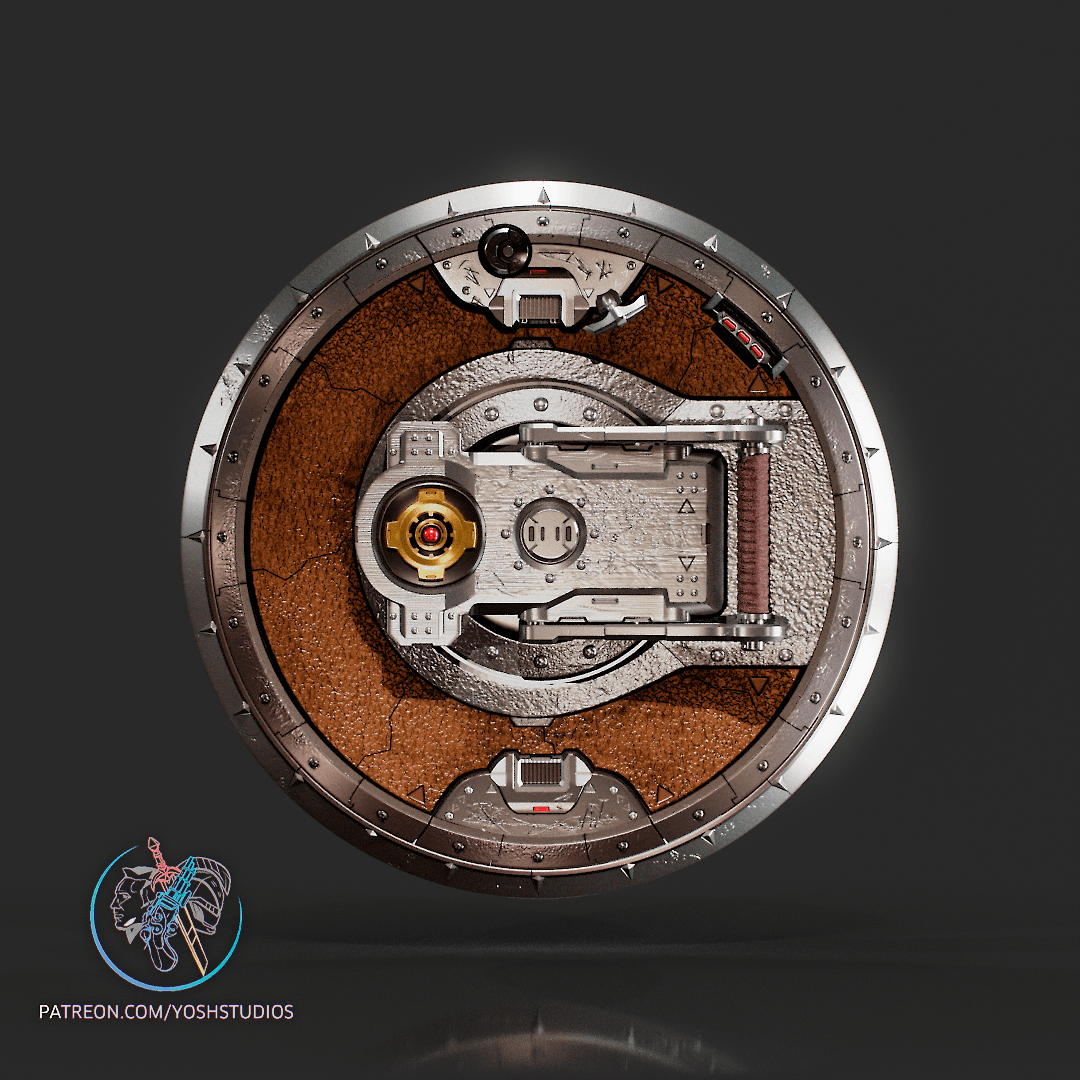 Ages Shield 3D Printer File STL 3d model