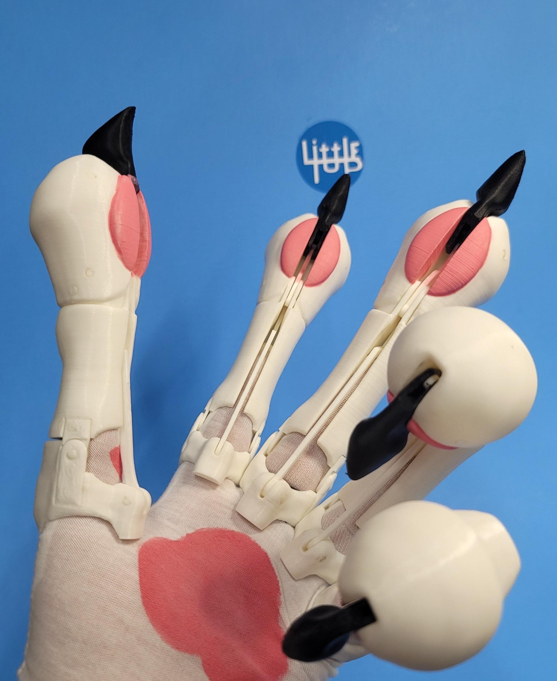 Cosplay Paws 3d model