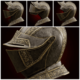 ULTIMATE FALLEN KNIGHT FULL PLATE ARMOR SET life size – Dark Souls III Fan Art 3d model