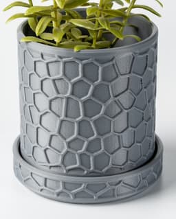Honeycomb Planter 3d model