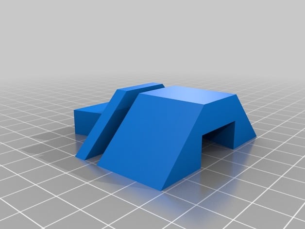 Parking bumps 3d model