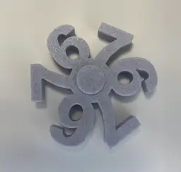67 Fidget Spinner v3 3d model