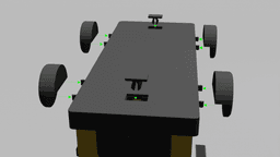 School Bus Marker Holder (Free Standing) 3d model