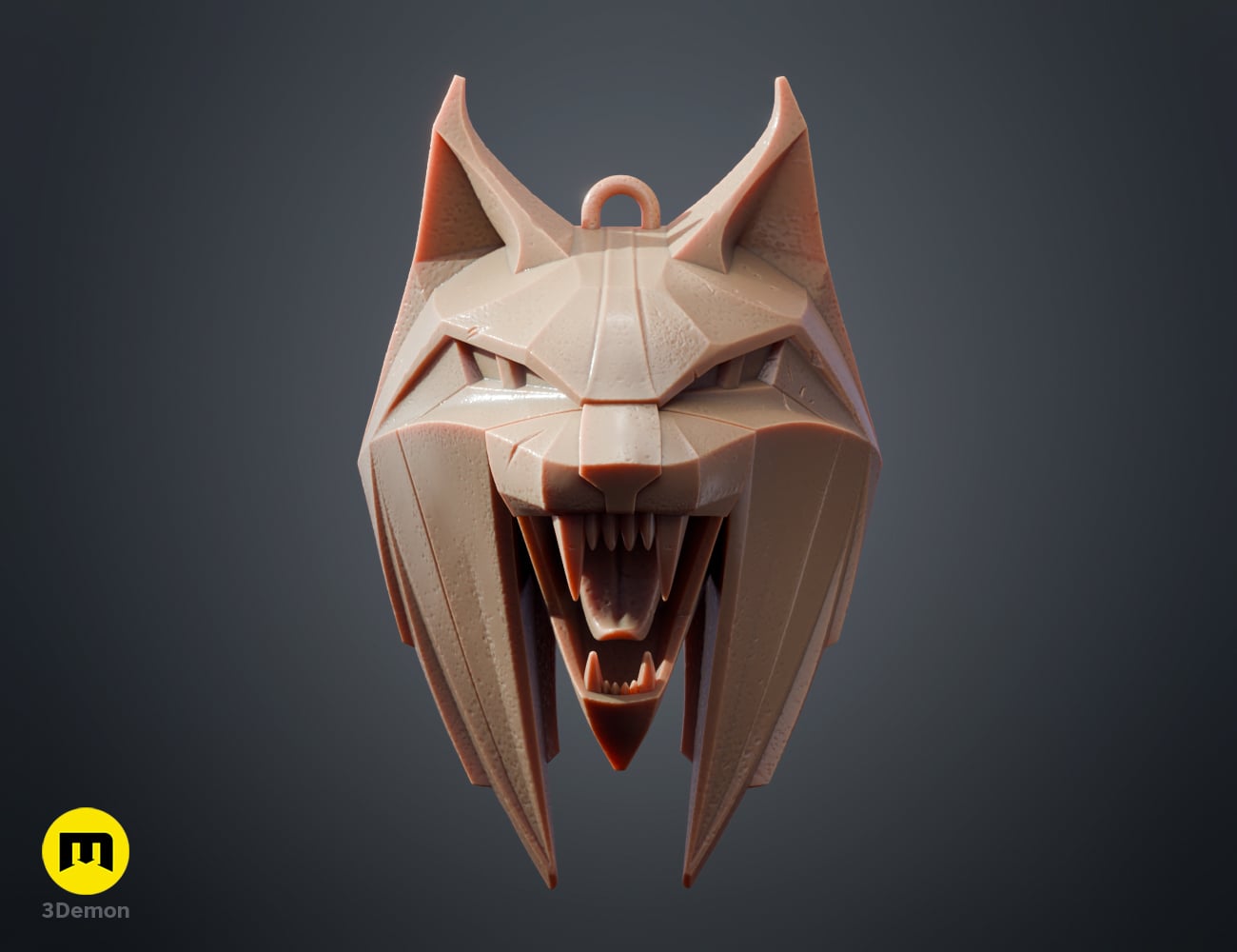 Witcher 4 Lynx Pendant 3d model