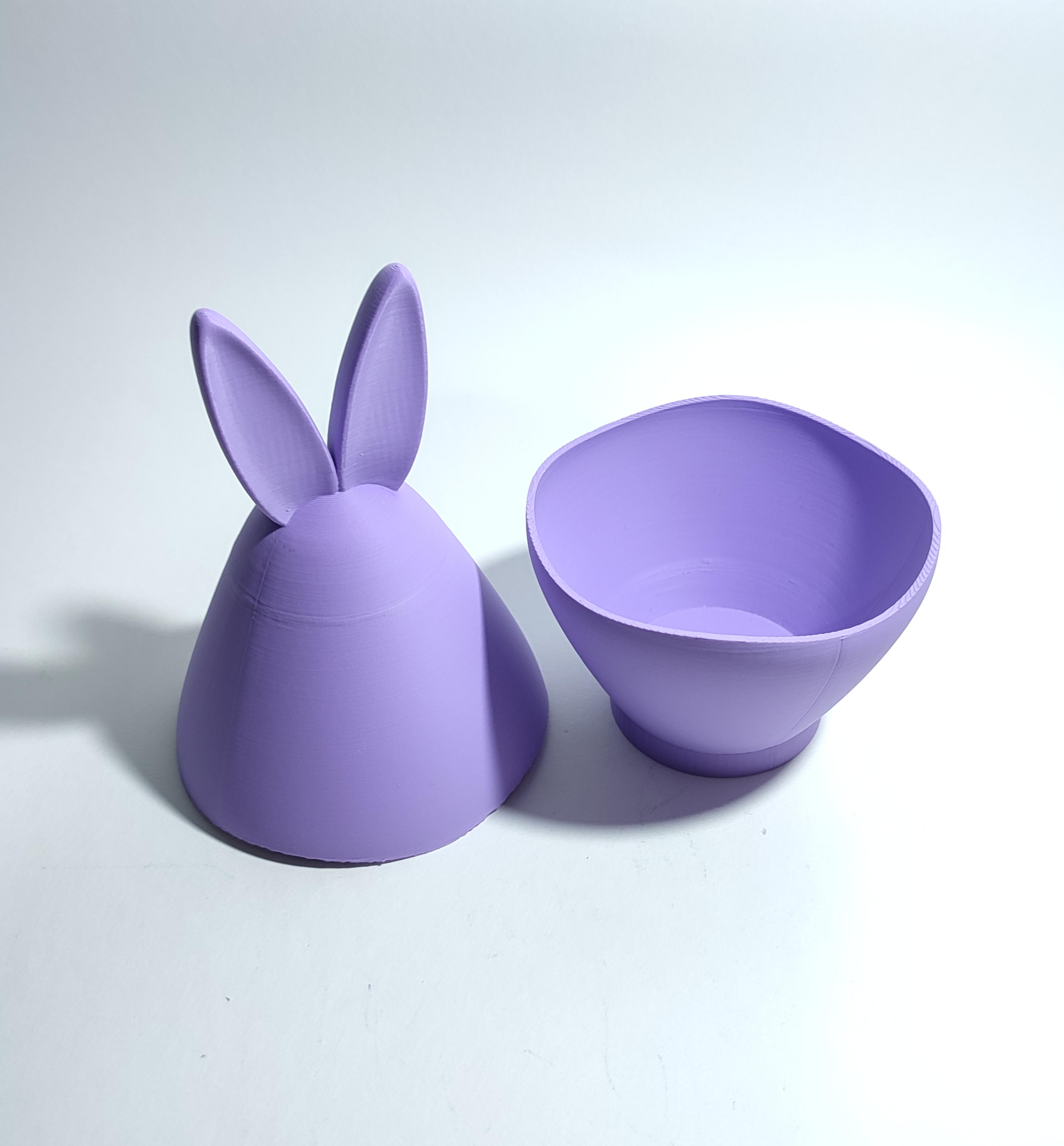 Bunny Container 3d model