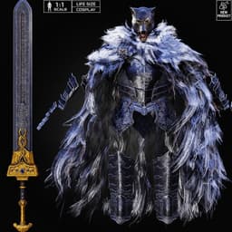 ULTIMATE BLAIDD ARMOR COSPLAY life size bundle – Elden Ring Fan Art STL 3d model