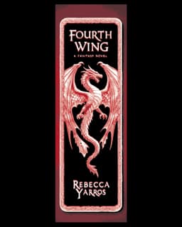 Fanart Set of Bookmarks for the Novel Fourth Wing By Rebecca Yarros 3d model