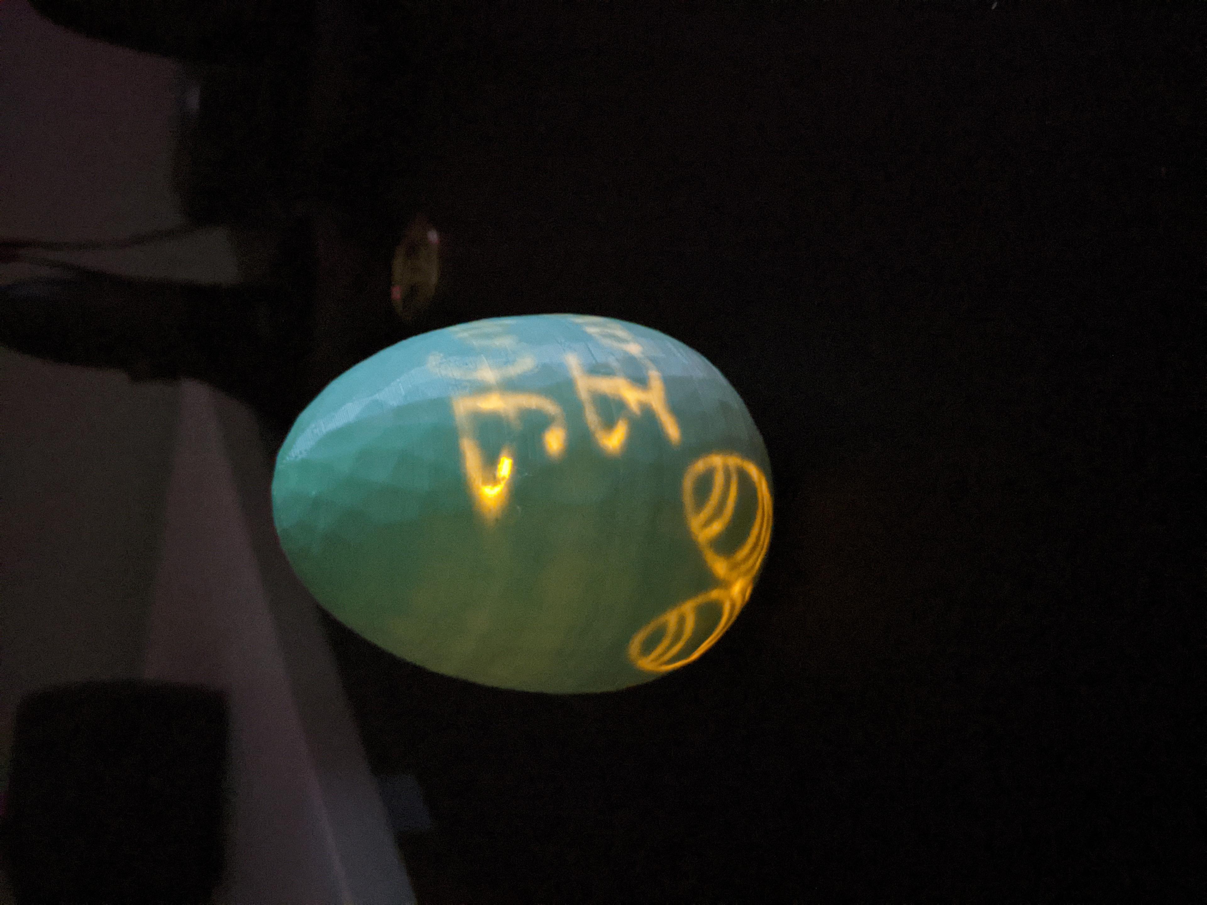 Hidden Message Easter Egg 3d model