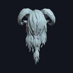 Elaria v1 Action Figure Head 3d model