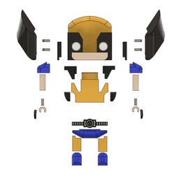 BIGI FIG : Wolverine 3d model