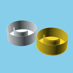 Smile, nestable box (v1) 3d model