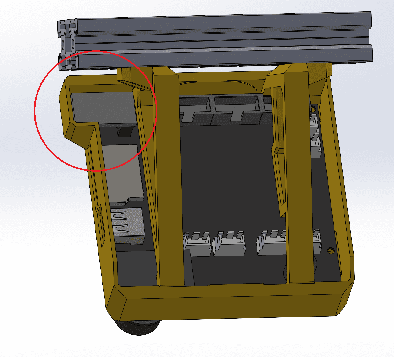 bigtreetech TFT35 E3 V3 display Cover 3d model