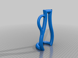 Outline vase 3d model