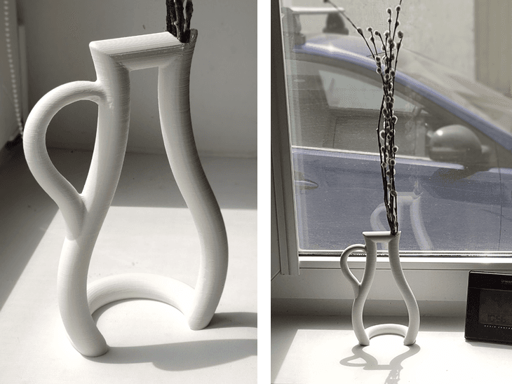 Outline vase 3d model