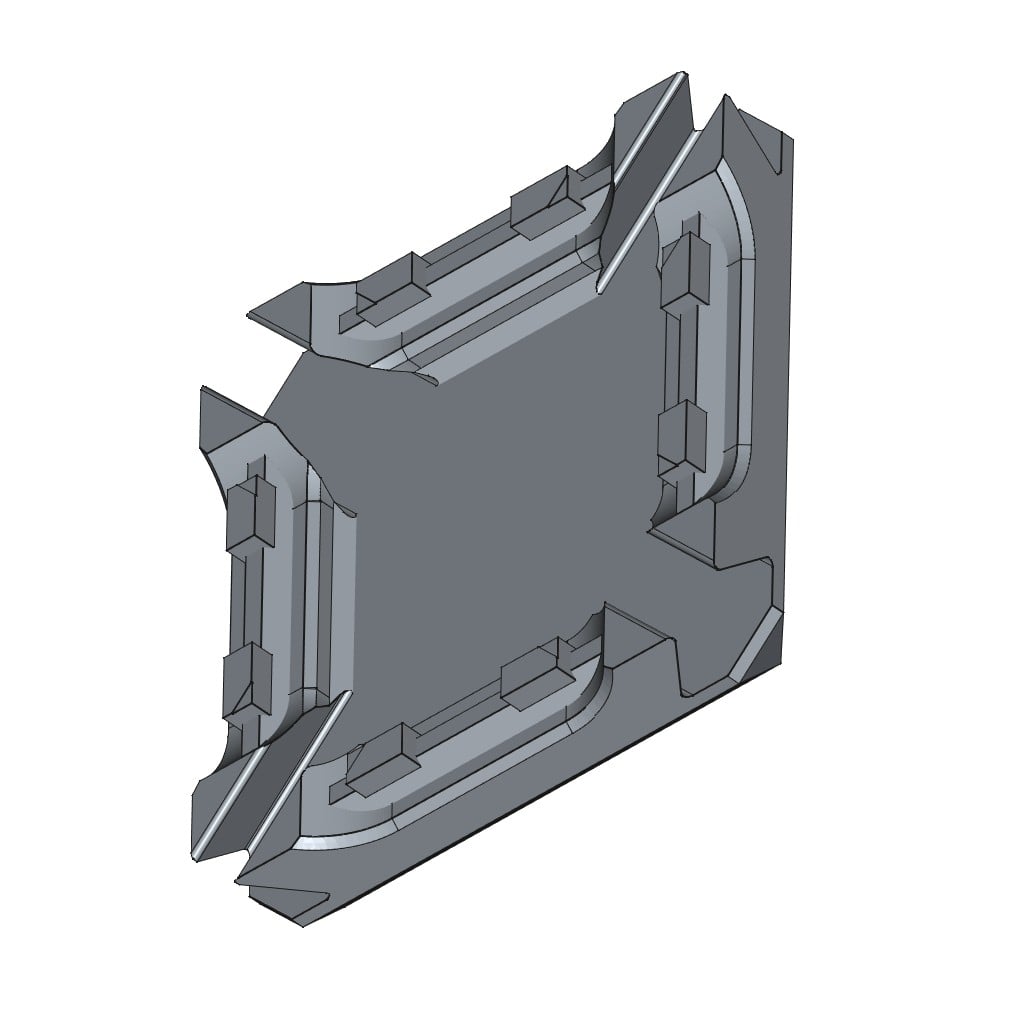 D-LOCK_BOX.1-1-B_BASE 3d model