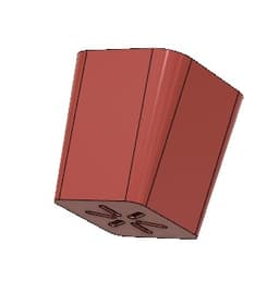 Seedling pot and Tray 3d model