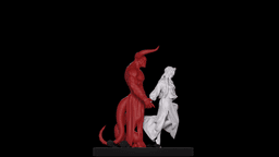 Submitting to Purity - The Fallen and the Divine 3d model