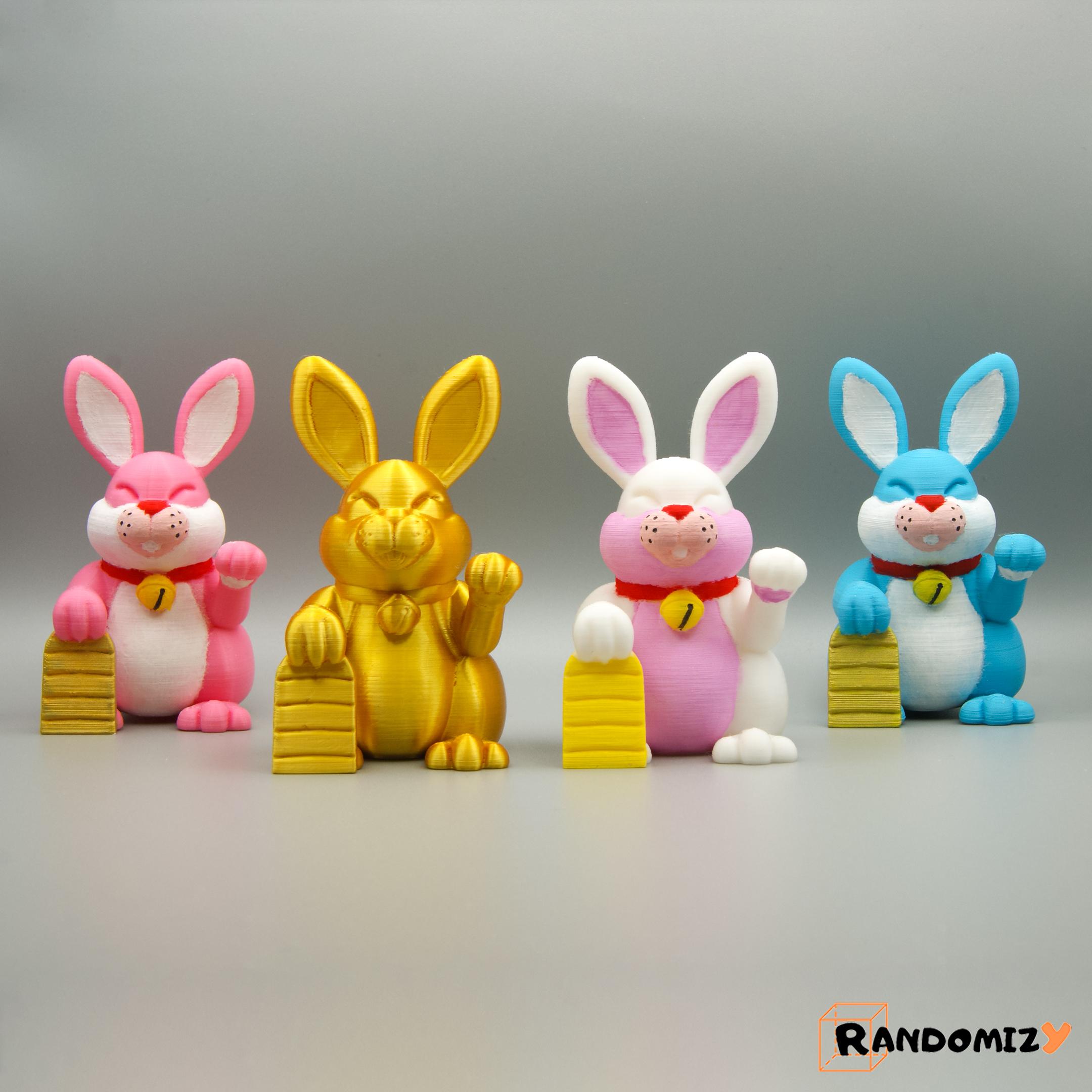  Maneki Usagi (Lucky Bunny)  3d model