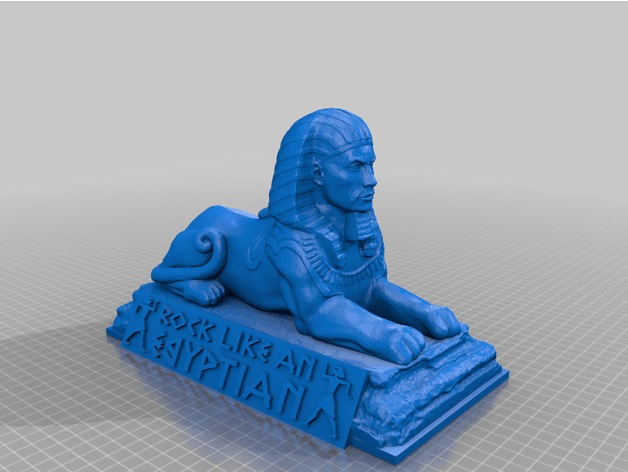 Rock Like An Egyptian 3d model