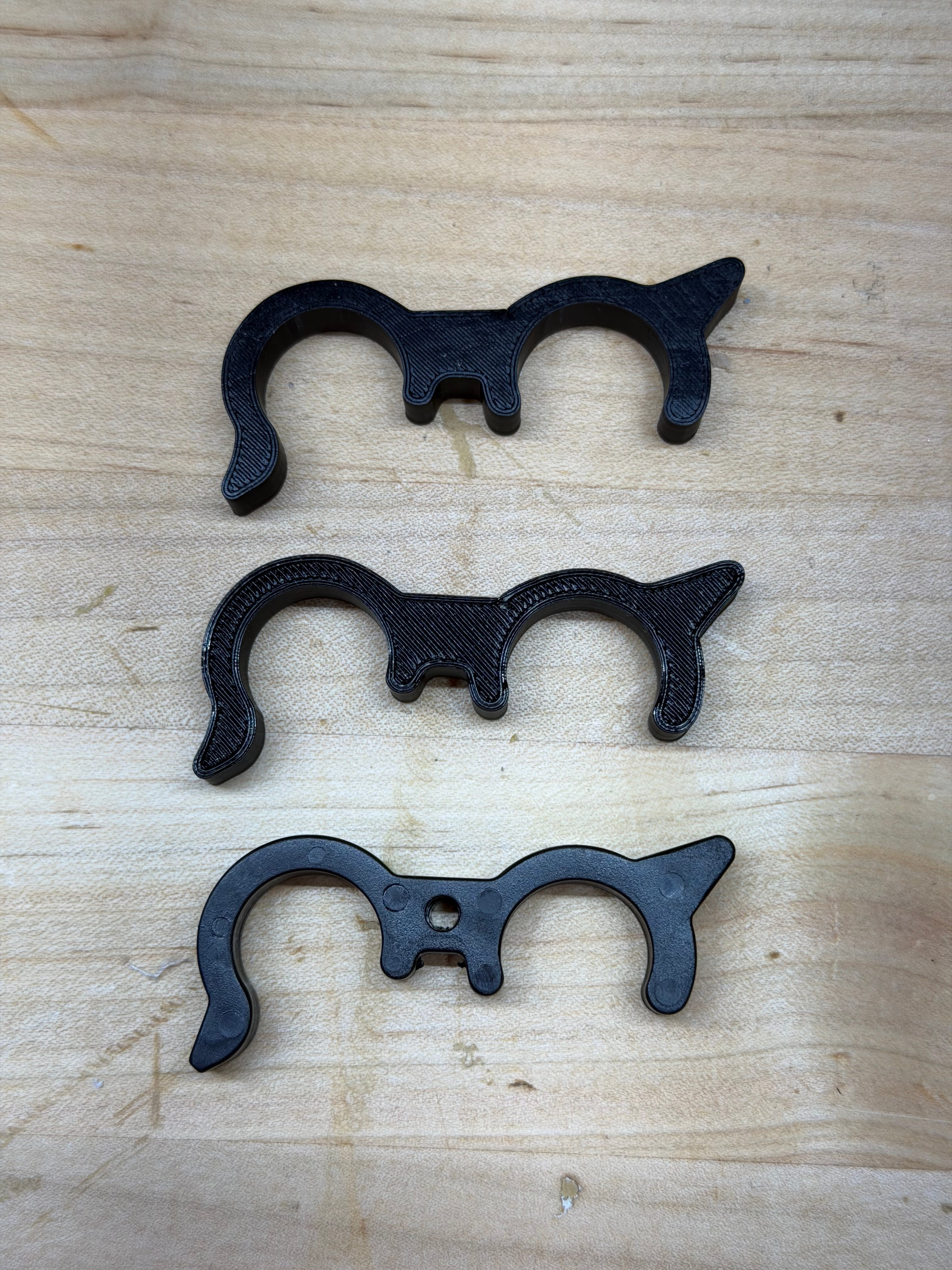 Tripod Leg Clips 3d model