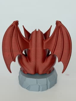 Little Gargoyle Statuette – Gothic Fantasy Creature 3d model