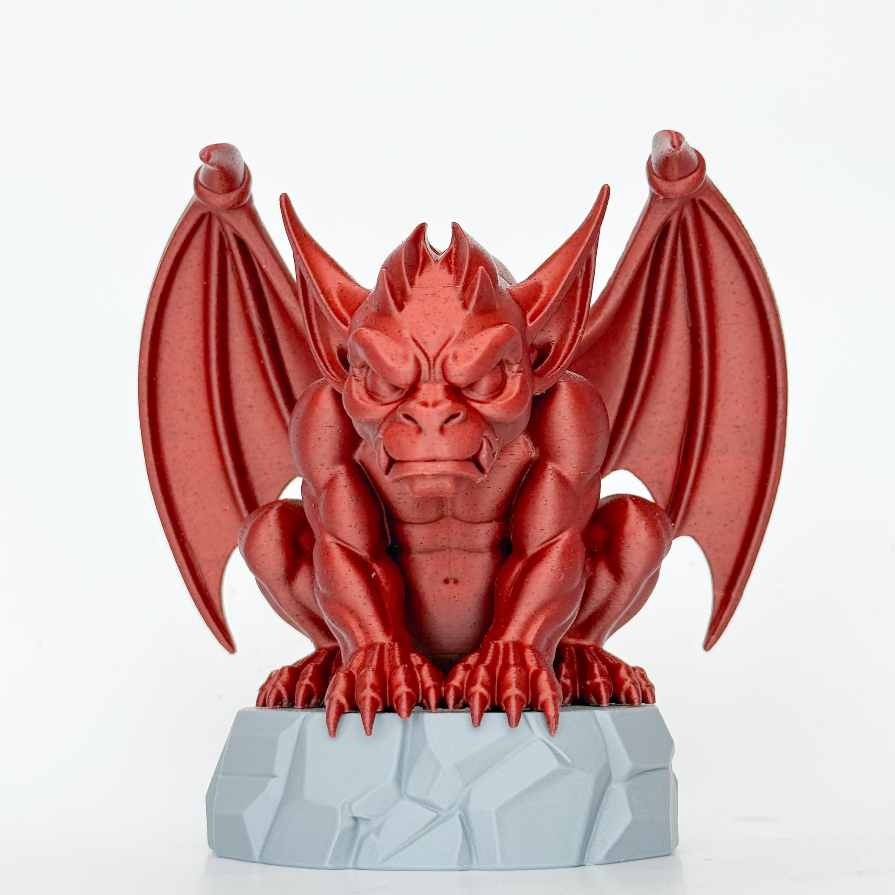 Little Gargoyle Statuette – Gothic Fantasy Creature 3d model