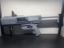 Dart Blaster SMG Helldivers 2 Defender Nerf Cosplay Rifle Replica Firearm Mechanical Gift 3d model